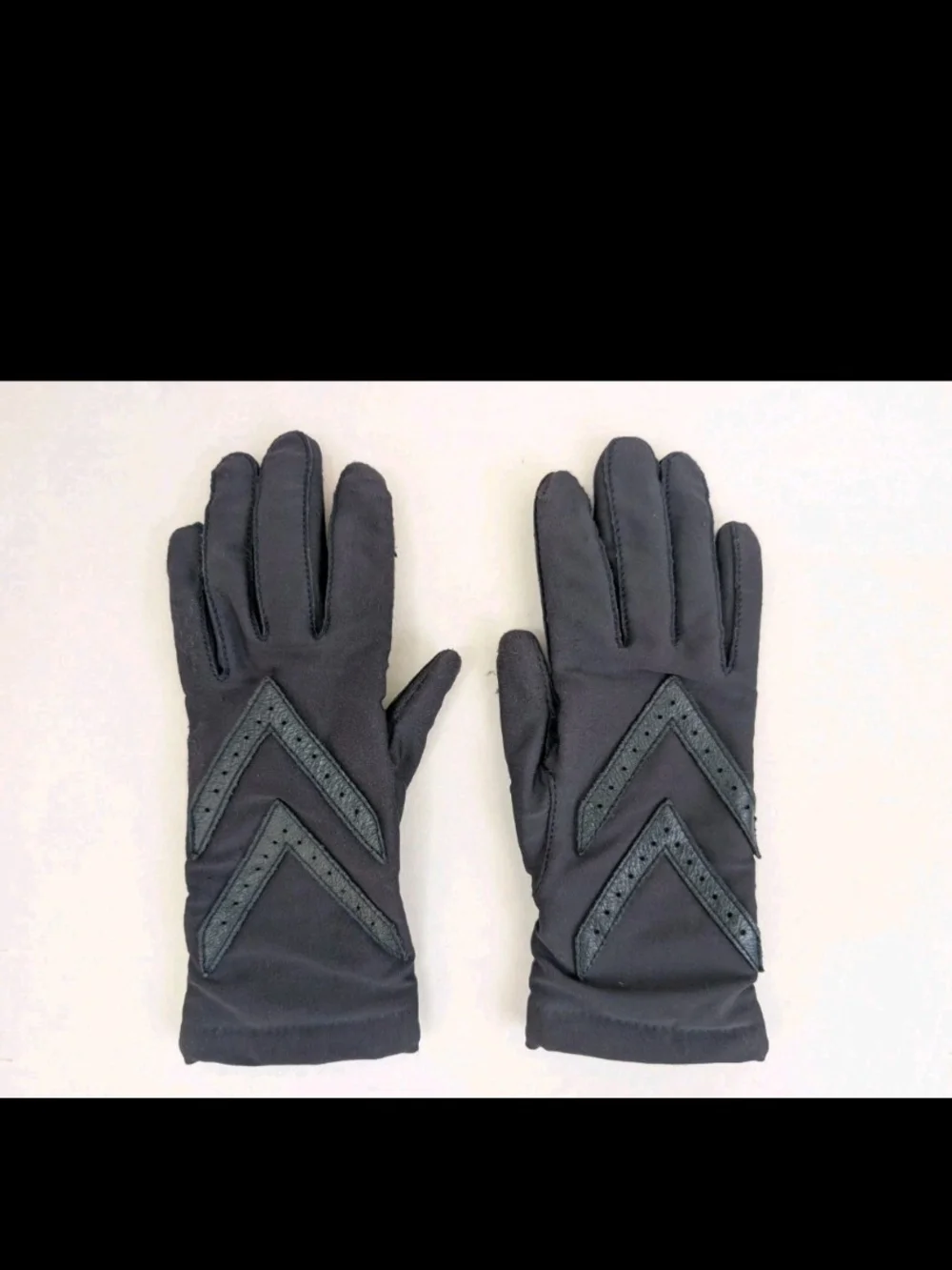 Vintage Isotoner by Aris Women’s Navy Blue Warm-Ups Gloves Fleece Lined One Size